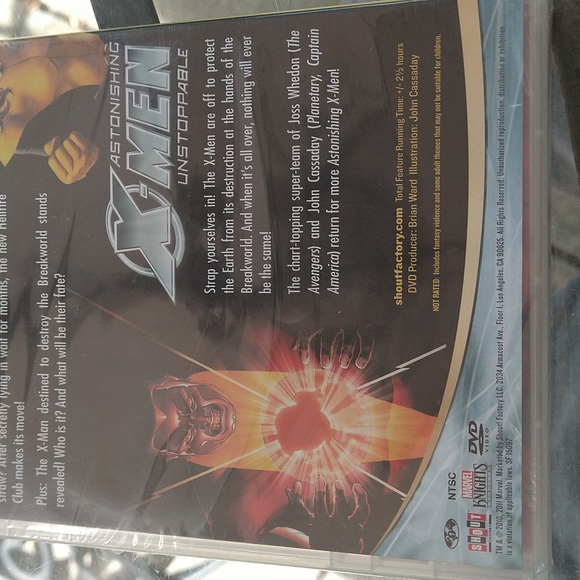 DVD Astonishing X-Men torn astonishing X-Men unstoppable marvel knights - Picture 6 of 7